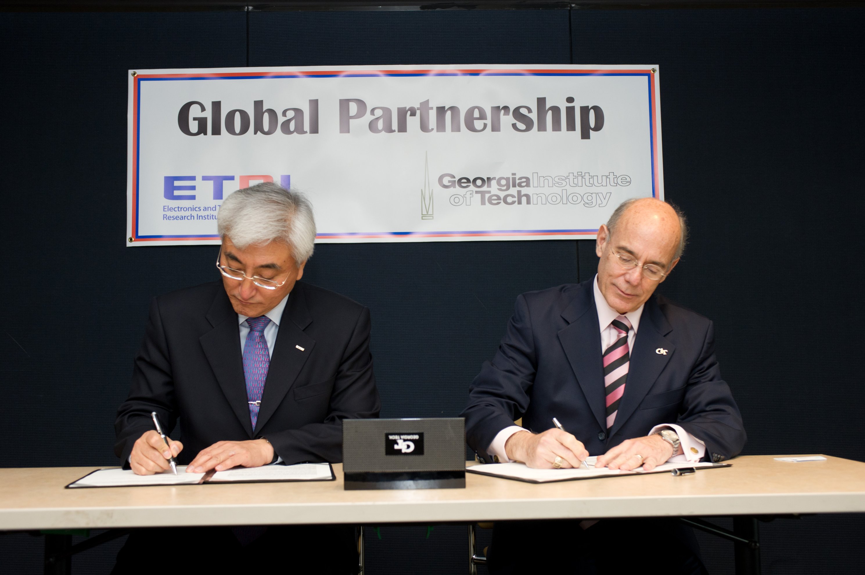 ETRI-조지아텍, ICT 글로벌 파트너십 구축 [이미지]