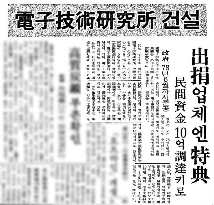 경향신문 1976년 12월 6일