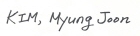KIM, Myung Joon