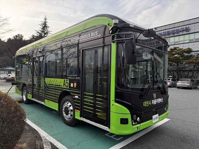 [2026-7호] ETRI, 최대 시속 80km 대전 자율주행 버스 세종까지 달린다