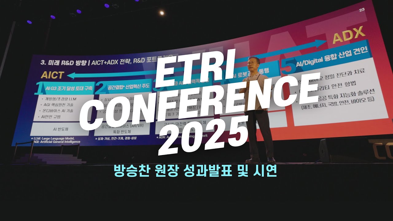 ETRI Conference 2025 개회행사
